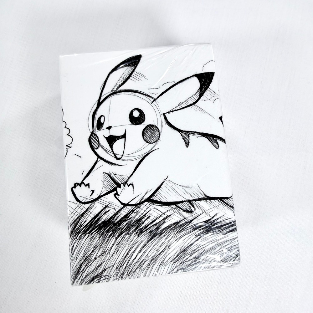 Pokemon 120 Card Lot Factory Sealed Pikachu Sketch Box Poke Ball TCG Bulk